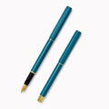 Teal Paper Wasp Pen S/2 - Fountain