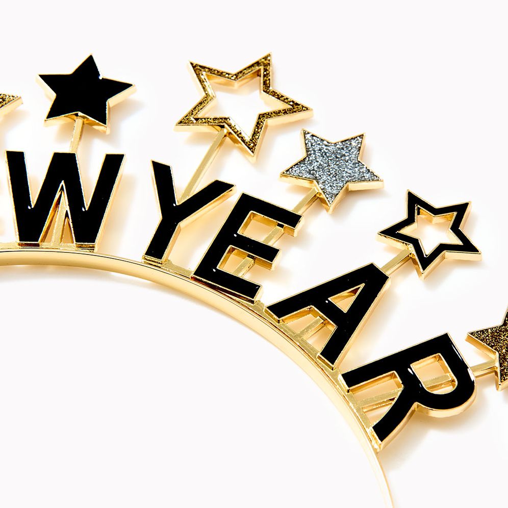 New Year Enamel Headband