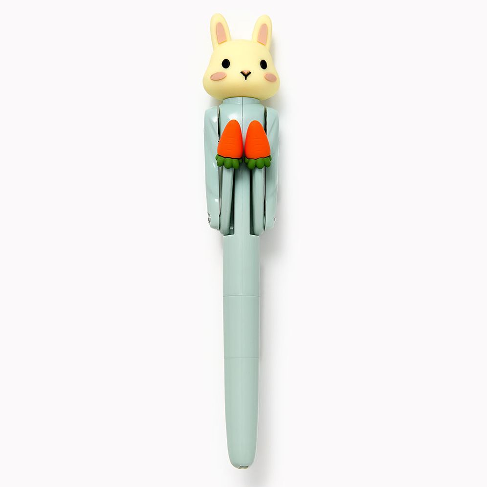 Bunny Punching Carrot Pen