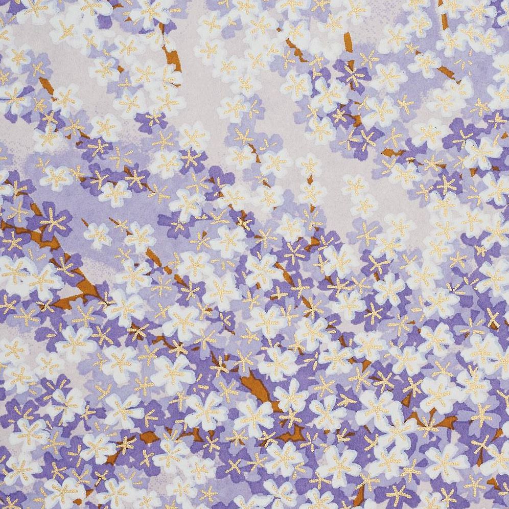 Purple Blossom Heritage Notebook
