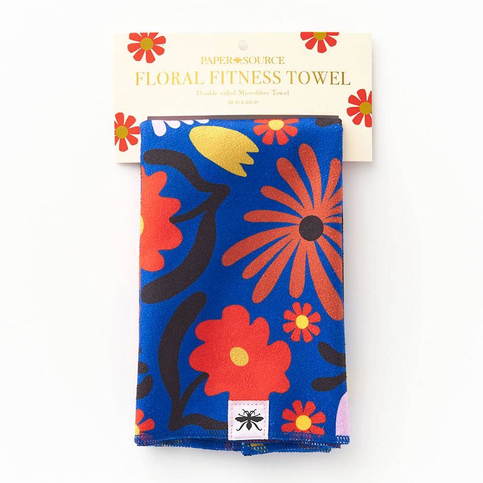 Bold Floral Sport Towel