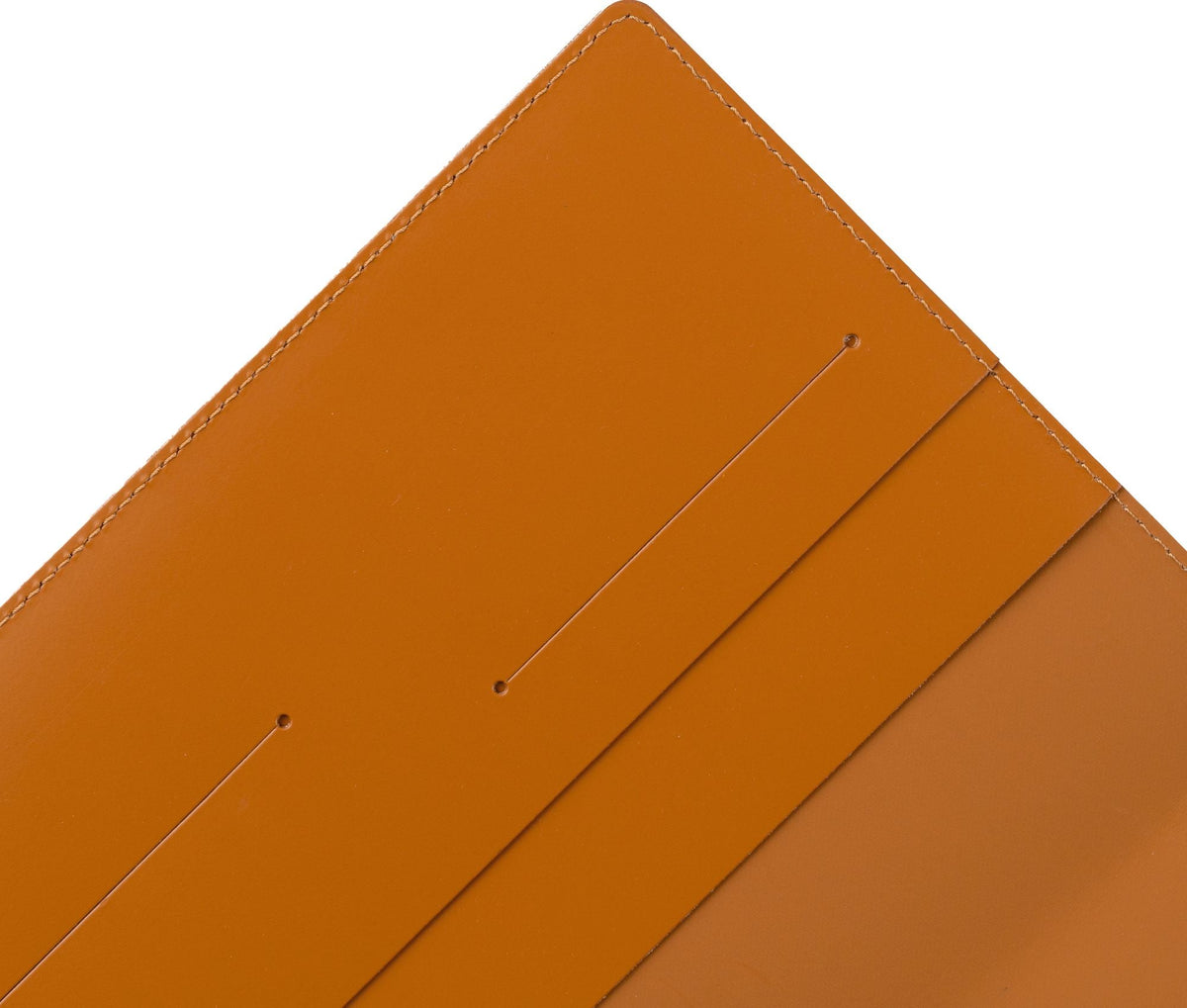 Paper Source Tan Leather Refillable A5 Journal Cover