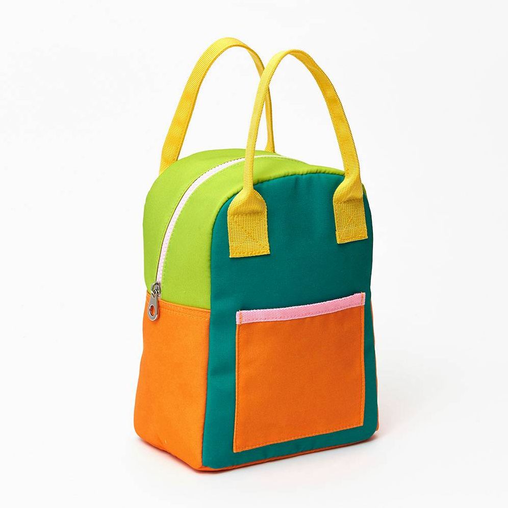Colorblock Kids Lunch Tote