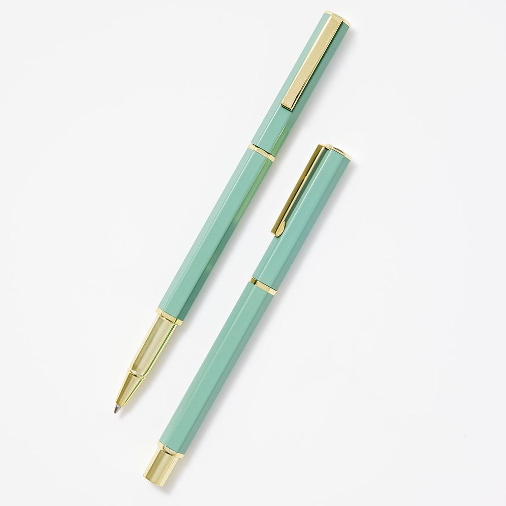 Paper Wasp Sage Ballpoint Pen S/2 - Limited Edition