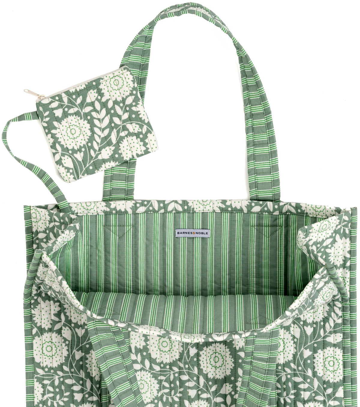 Quilt Tote- Green