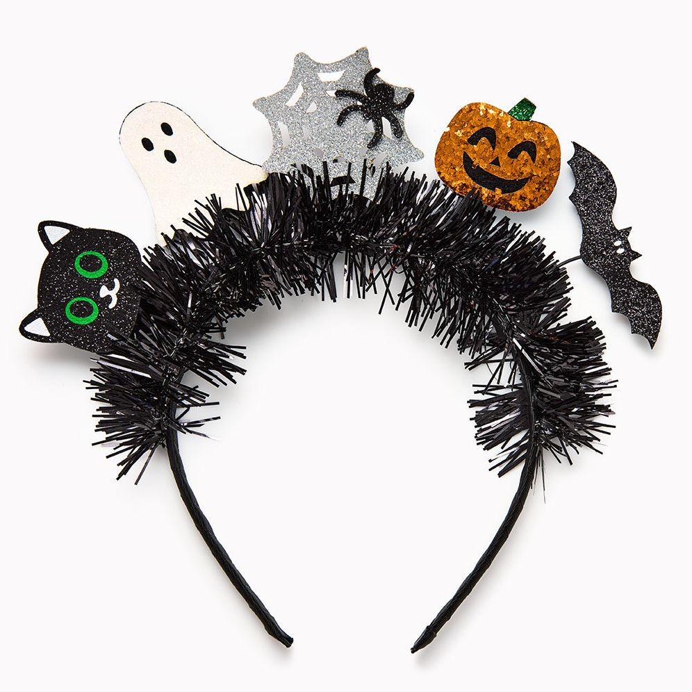 Halloween Tinsel Headband