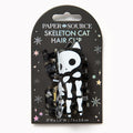 Skeleton Cat Hair Clip