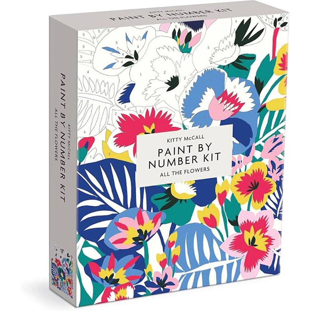 Kitty McCall All the Flowers Paint By Number Kit