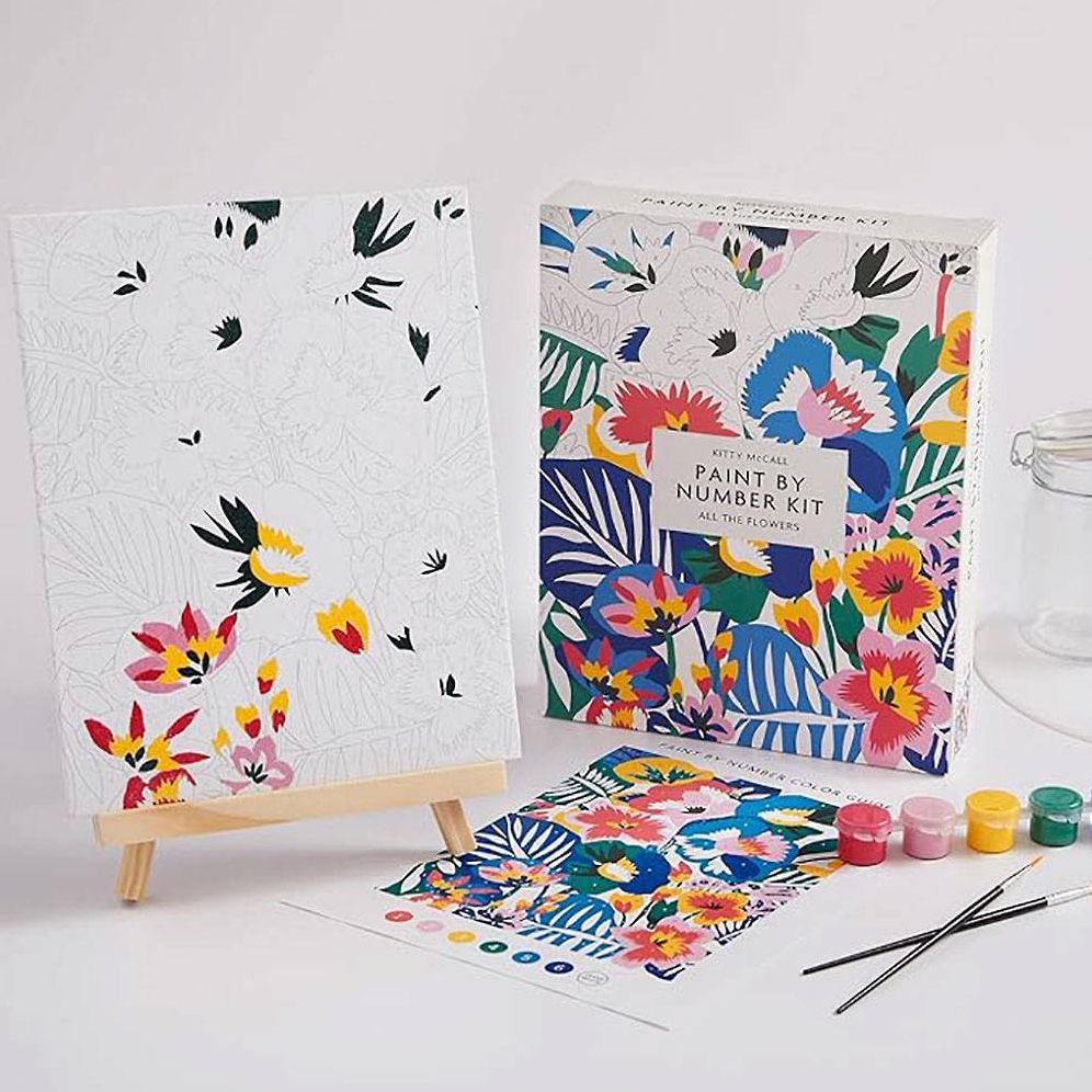Kitty McCall All the Flowers Paint By Number Kit