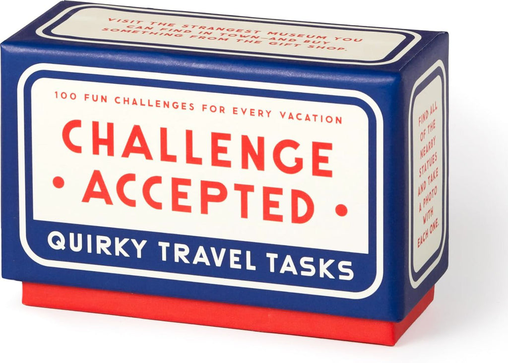 Challenge Accepted Travel Tasks Card Deck