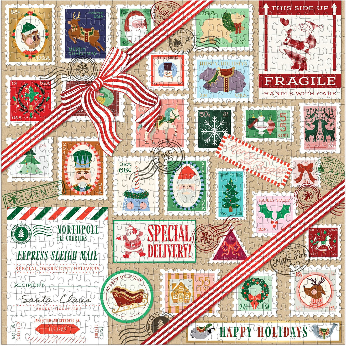 Santa Mail 500 Piece Puzzle