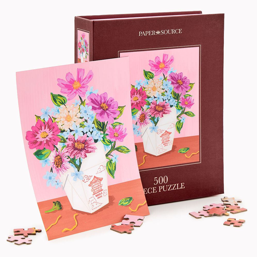 PS Takeout Bouquet 500pc Book Puzzle