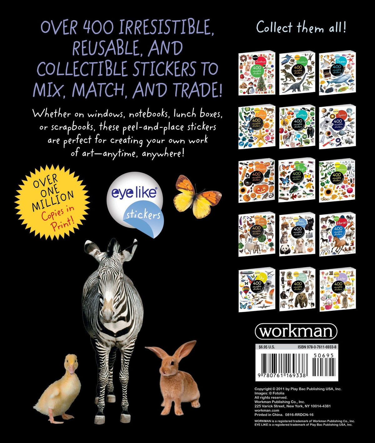 Eyelike Stickers: Animals