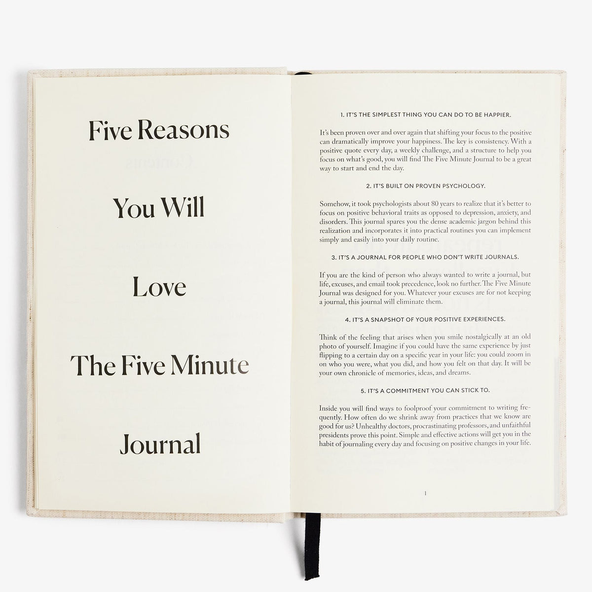 The Five Minute Journal