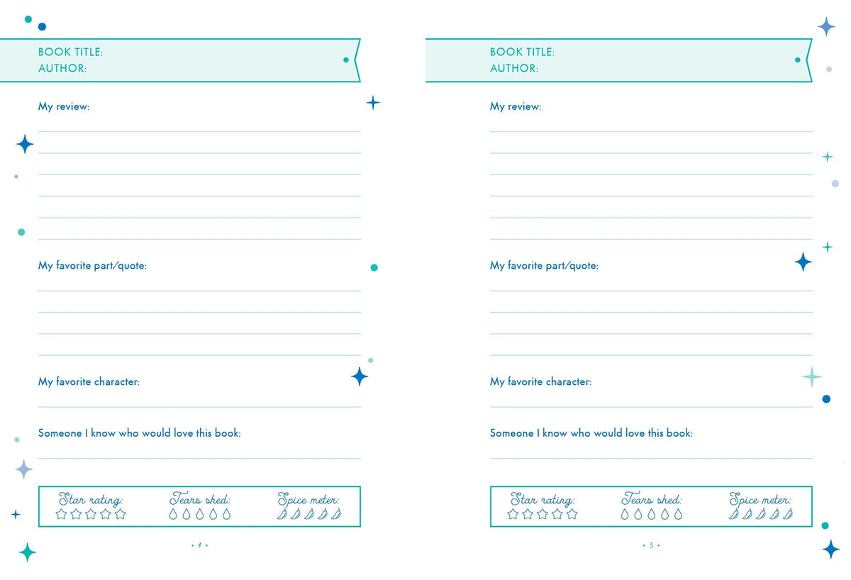 My #BookTok Reading Journal: Track and Review Your Favorite Reads