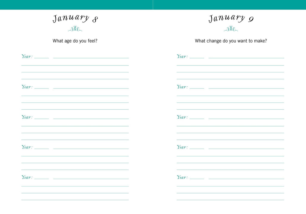 One Question a Day (Floral): A Five-Year Journal