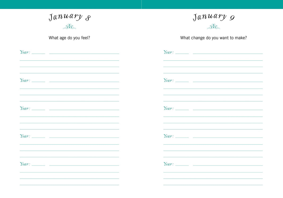 One Question a Day (Floral): A Five-Year Journal