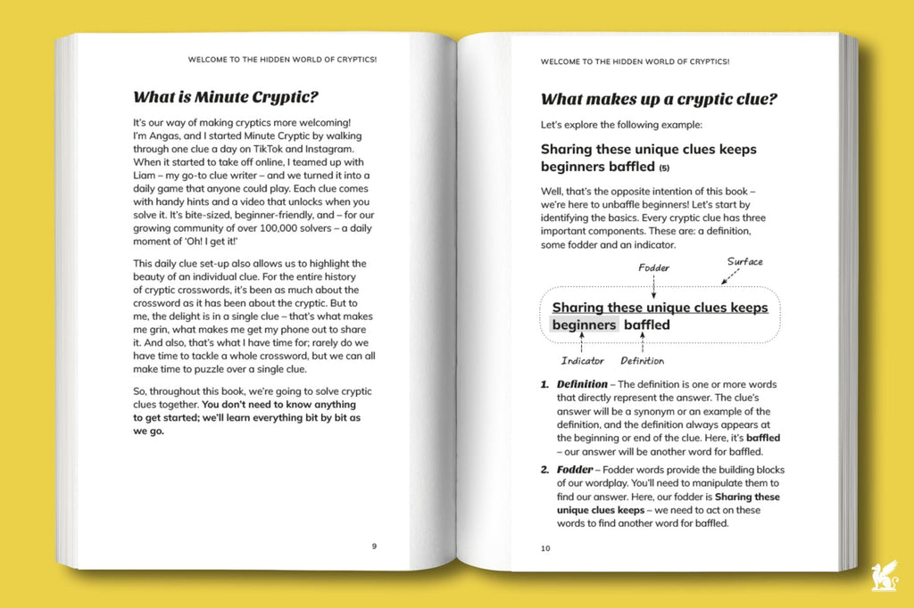 Minute Cryptic: Over 160 Wordplay Puzzles to Decipher, Unlock, and Untangle