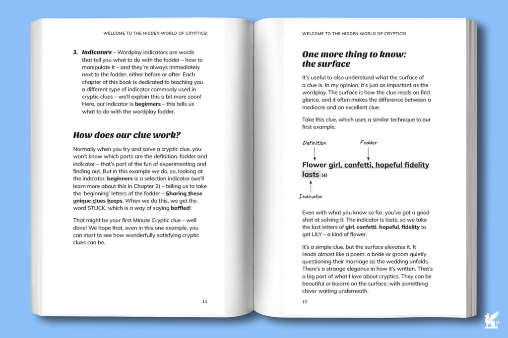 Minute Cryptic: Over 160 Wordplay Puzzles to Decipher, Unlock, and Untangle