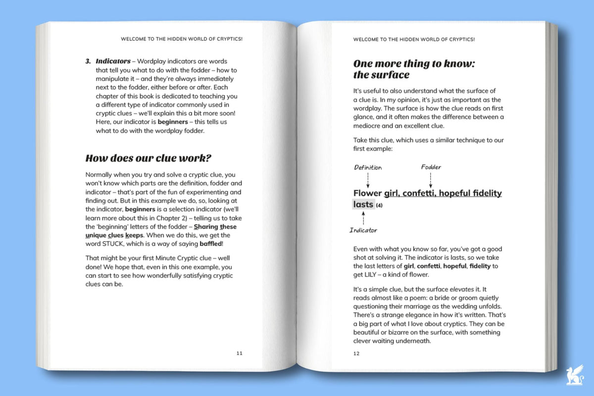 Minute Cryptic: Over 160 Wordplay Puzzles to Decipher, Unlock, and Untangle
