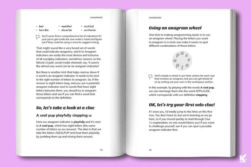 Minute Cryptic: Over 160 Wordplay Puzzles to Decipher, Unlock, and Untangle