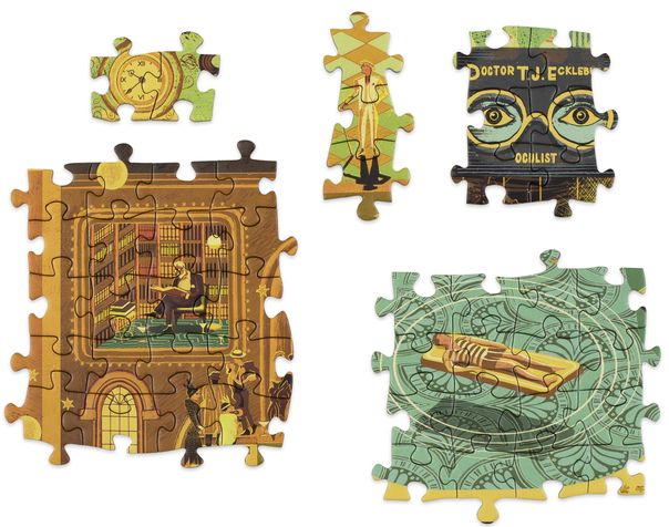 The World of The Great Gatsby 1000 Piece Puzzle: A jigsaw by Adam Simpson