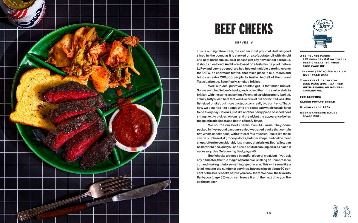 New School Barbecue: Recipes for Next-Level Smoking and Grilling from Austin's LeRoy and Lewis