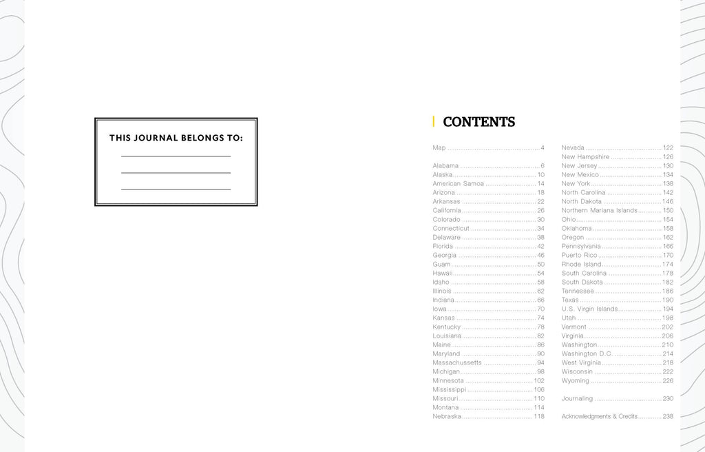50 States, 5,000 Ideas Journal