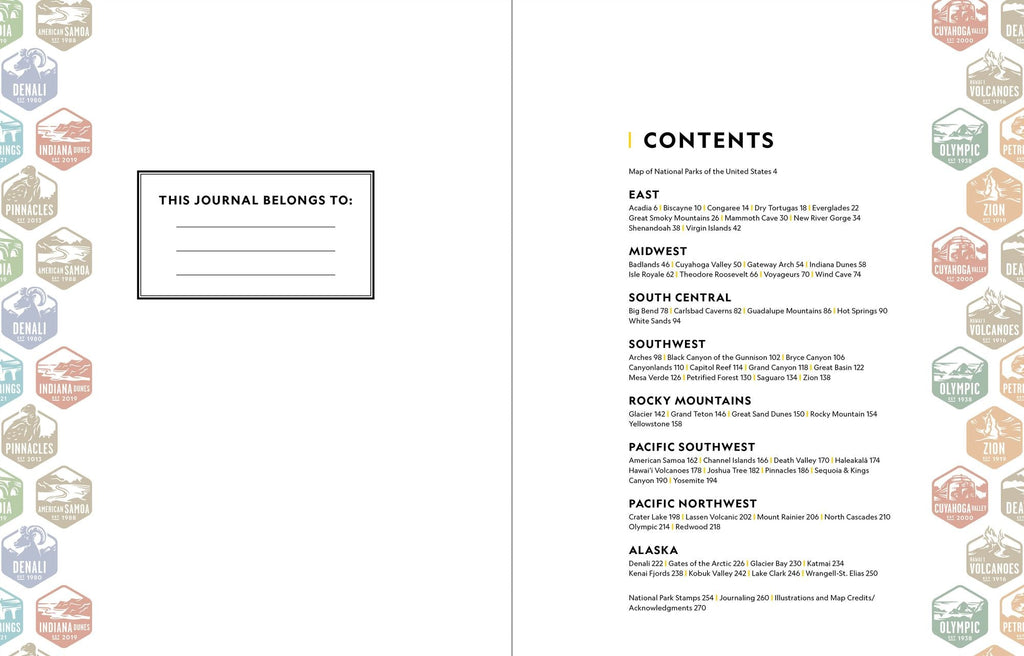 National Geographic Guide to National Parks of the United States Journal