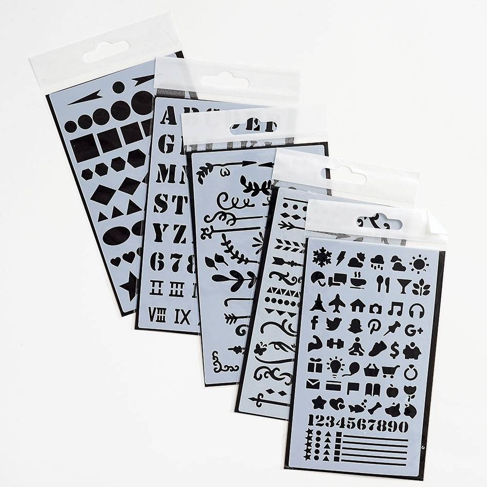 Dotted Journal Stencil Set
