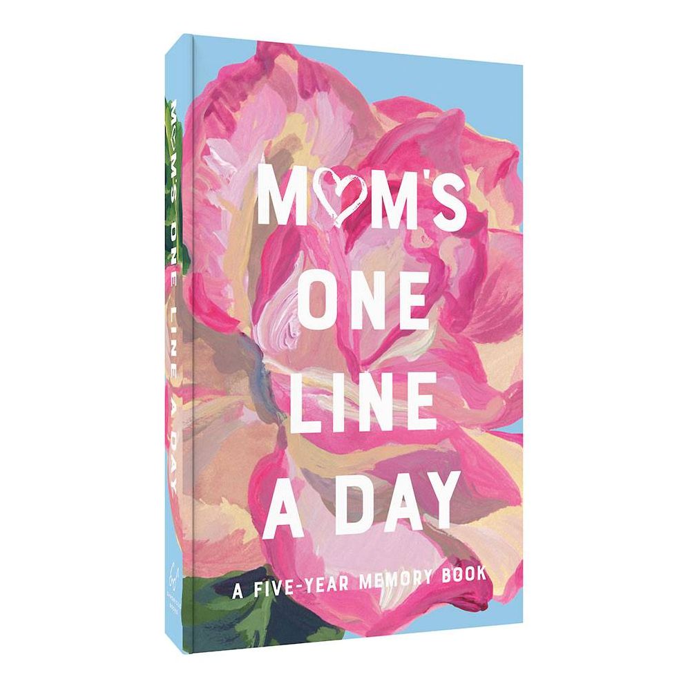 Mom's Floral One Line a Day: A Five-Year Memory Book