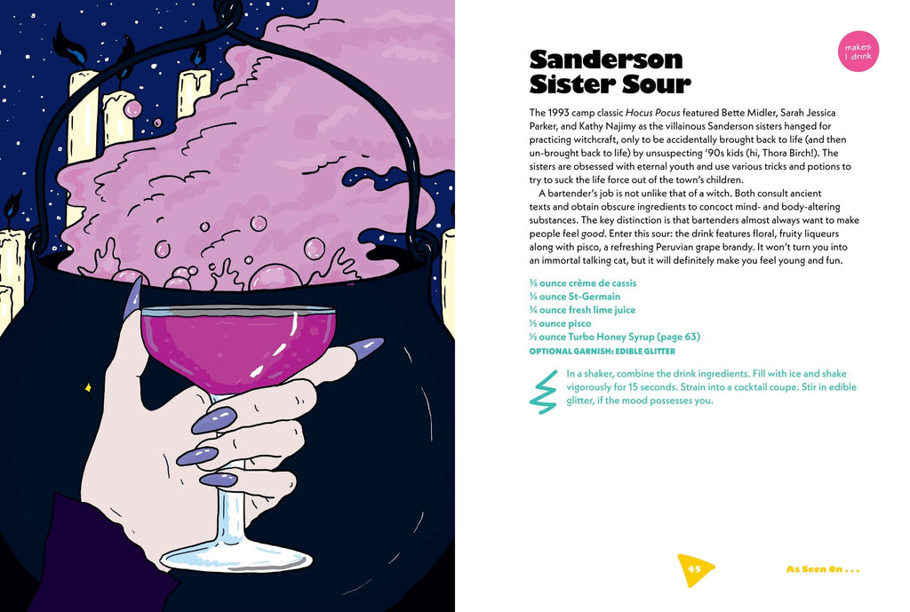 Saved by the Bellini: & Other 90s-Inspired Cocktails - A Cocktail Book