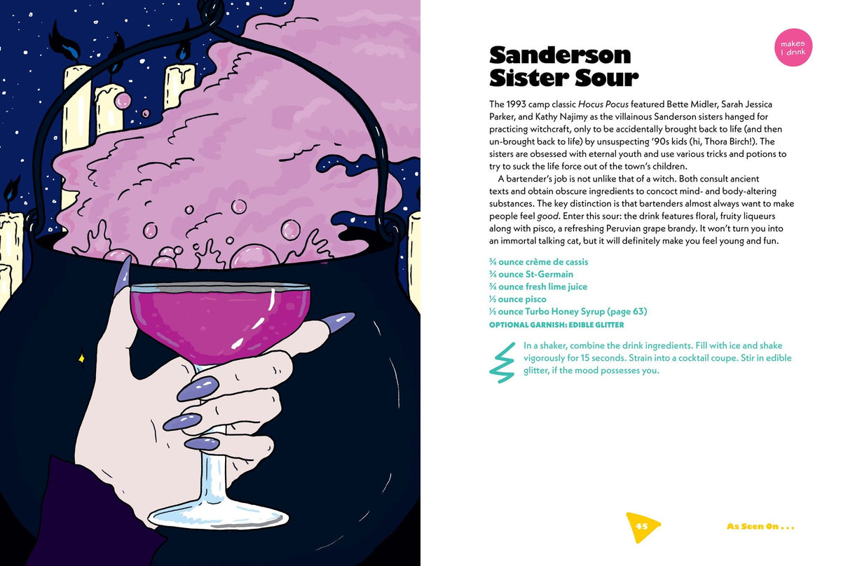 Saved by the Bellini: & Other 90s-Inspired Cocktails - A Cocktail Book