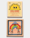 Cool Dudes Wooden Blocks Puzzles - by Journey of Something