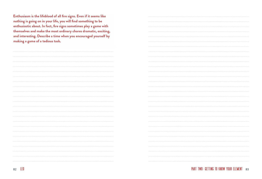 Leo A Guided Journal