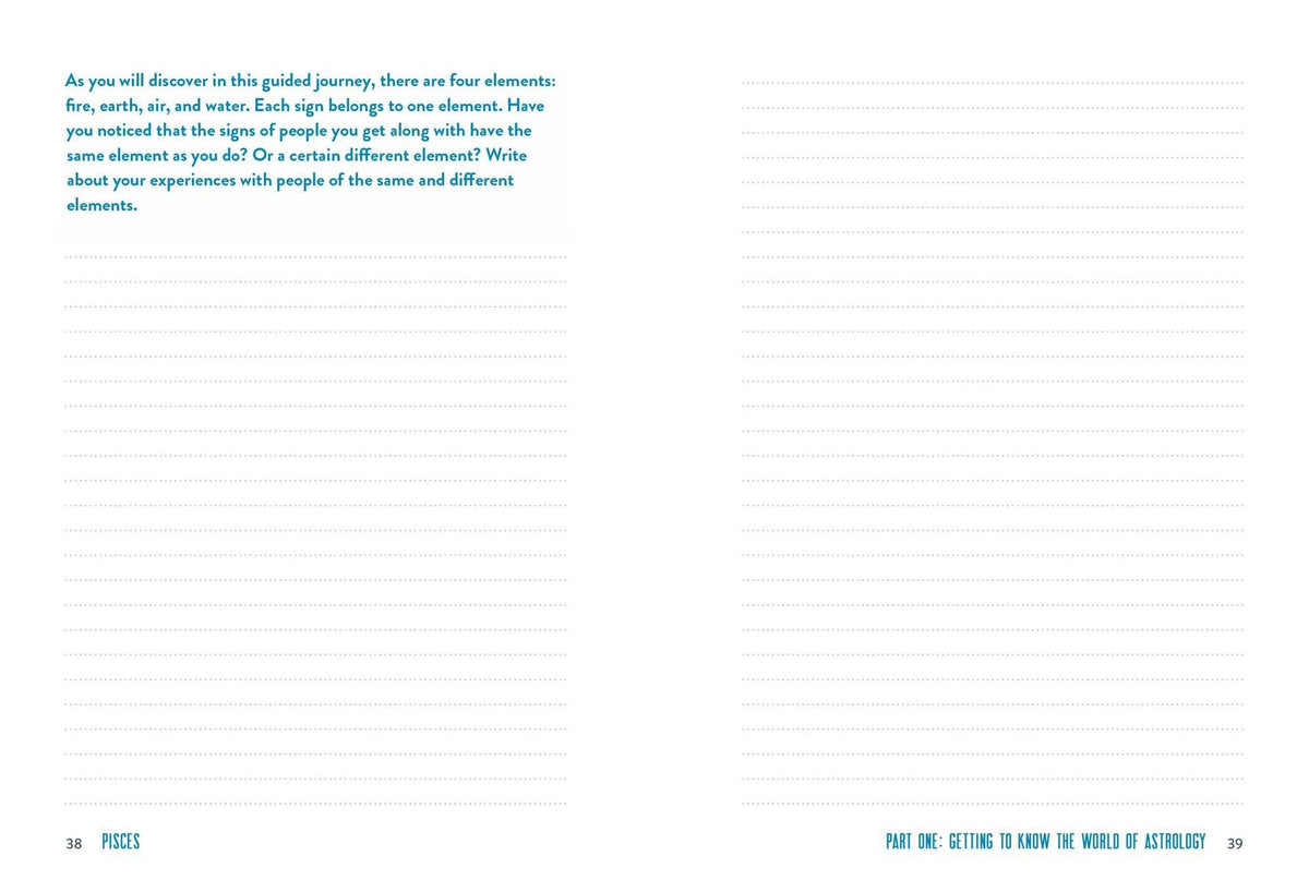 Pisces A Guided Journal