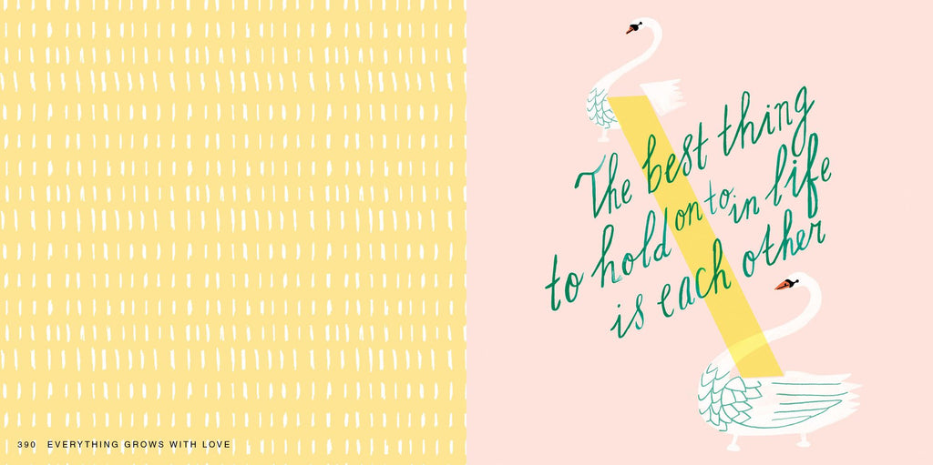 Everything Grows with Love: Beautiful Words, Inspiring Thoughts