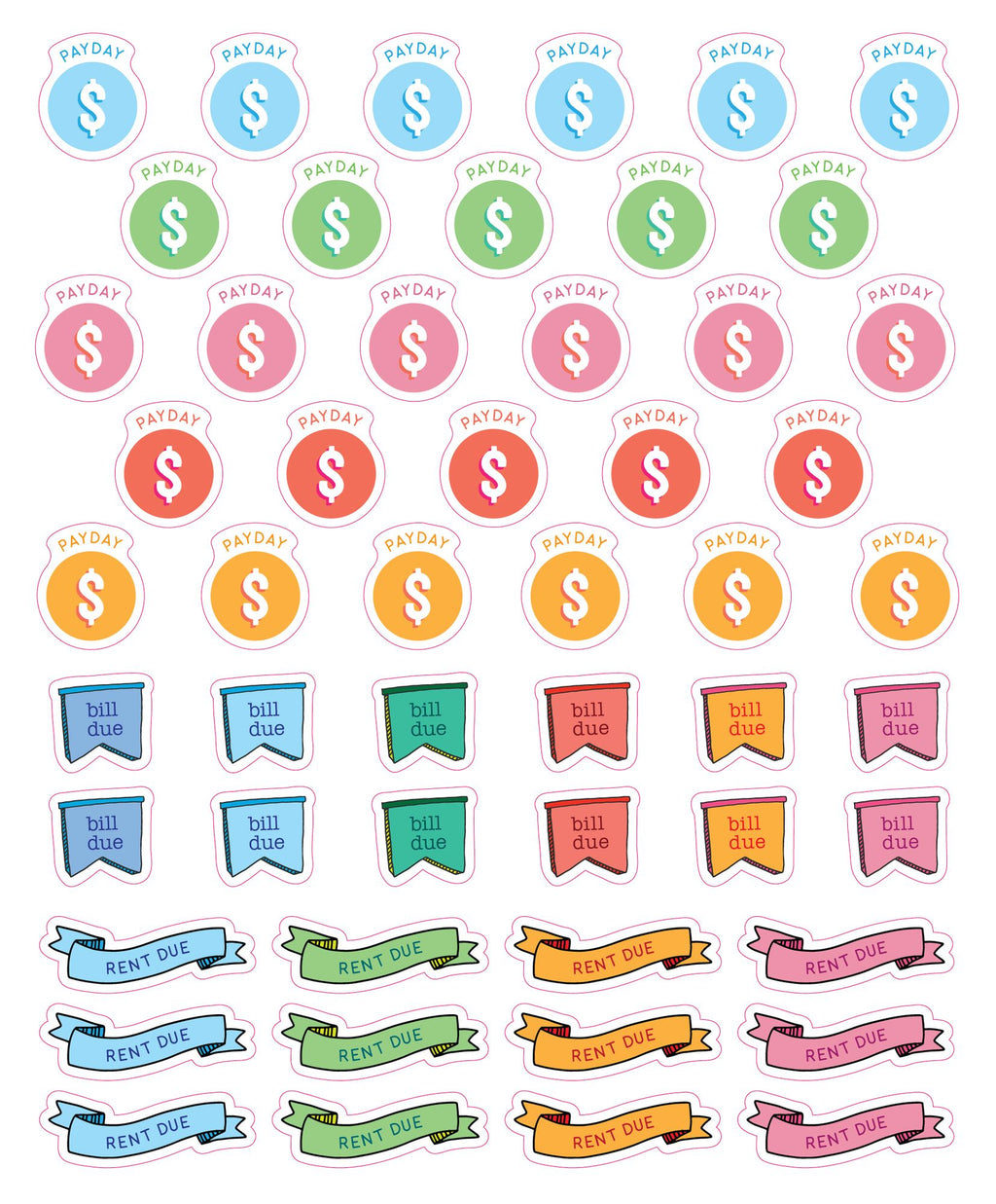So. Many. Planner Stickers.: 2,600 Stickers to Decorate, Organize, and Brighten Your Planner