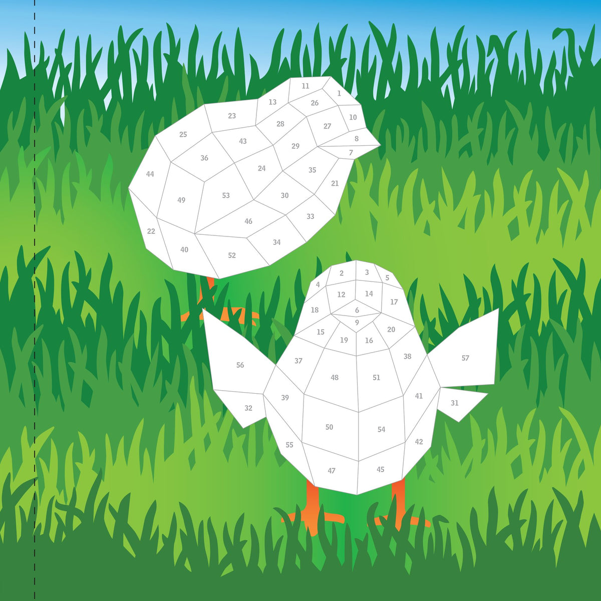 Paint by Sticker Kids (Official): Easter: Create 10 Pictures One Sticker at a Time!