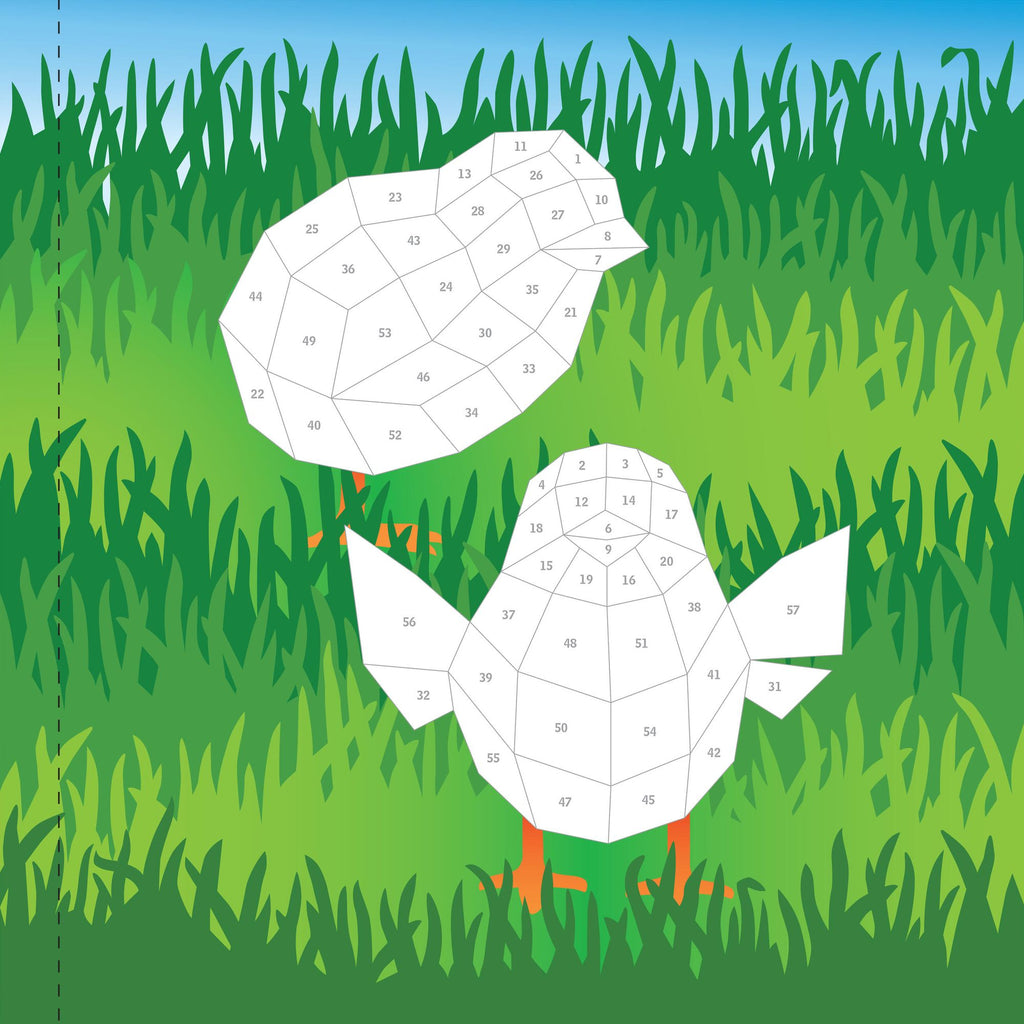 Paint by Sticker Kids (Official): Easter: Create 10 Pictures One Sticker at a Time!