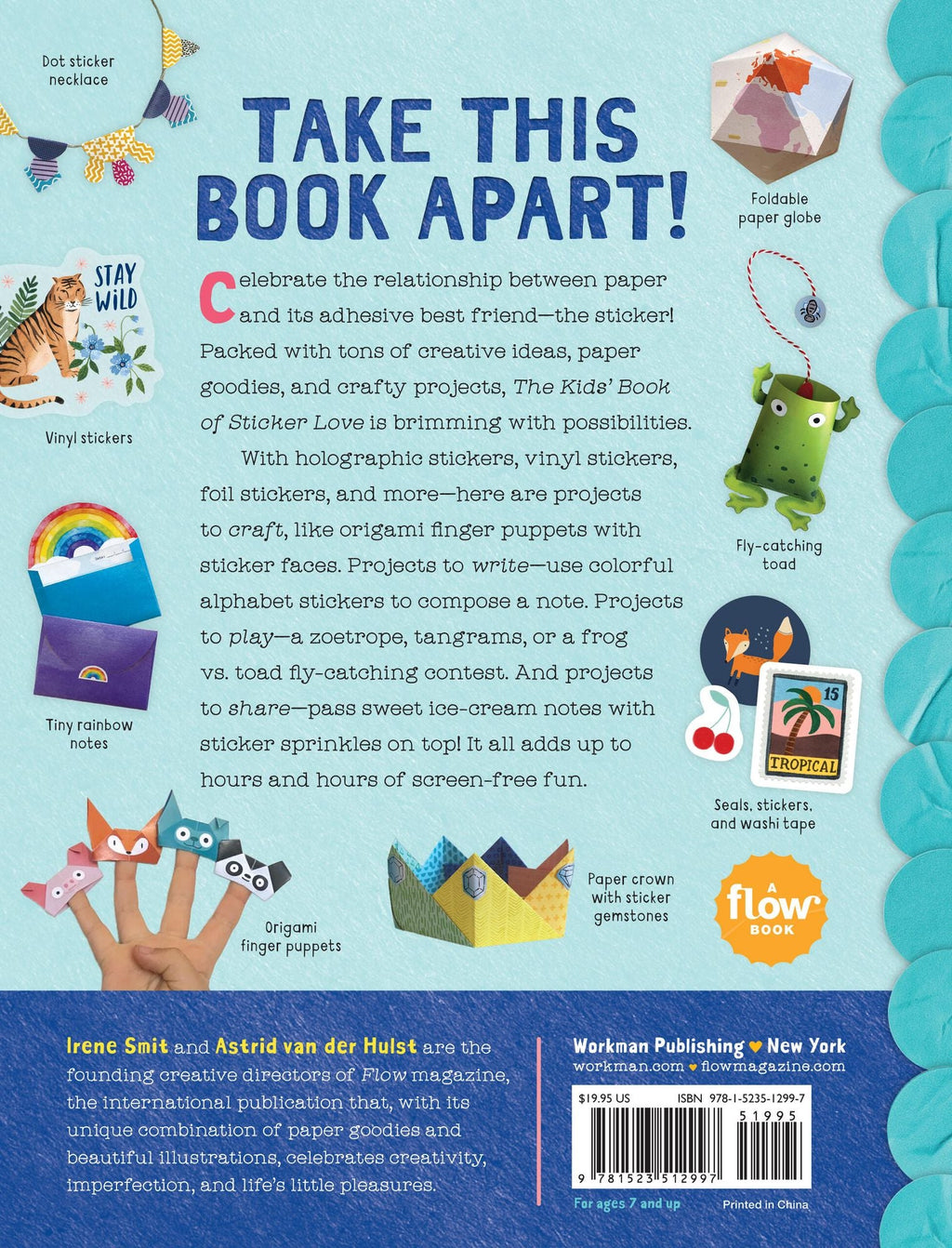 Kids' Book of Sticker Love: Paper Projects to Make & Decorate