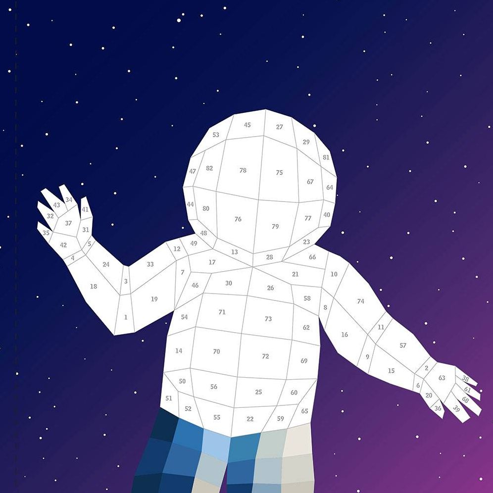 Paint by Sticker Kids (Official): Outer Space: Create 10 Pictures One Sticker at a Time! Includes Glow-in-the-Dark Stickers