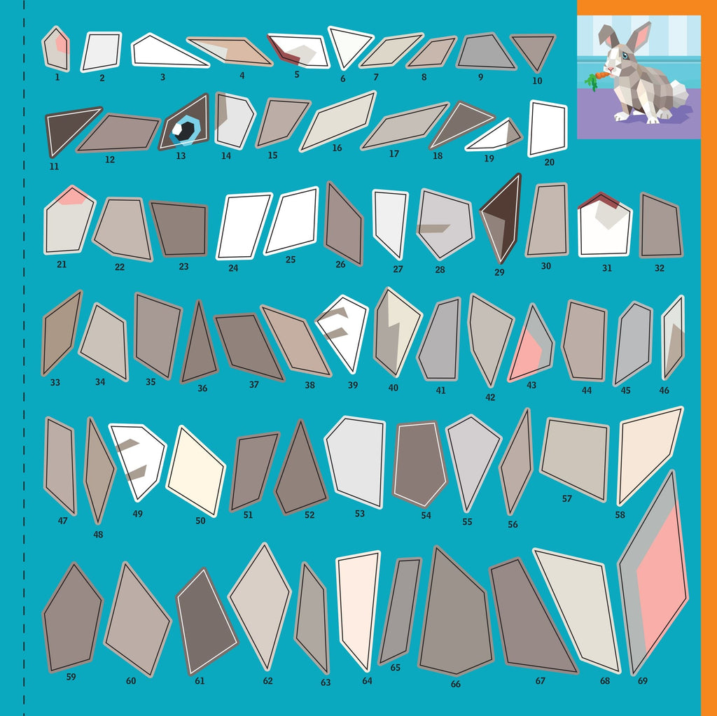 Paint by Sticker Kids (Official): Pets: Create 10 Pictures One Sticker at a Time!