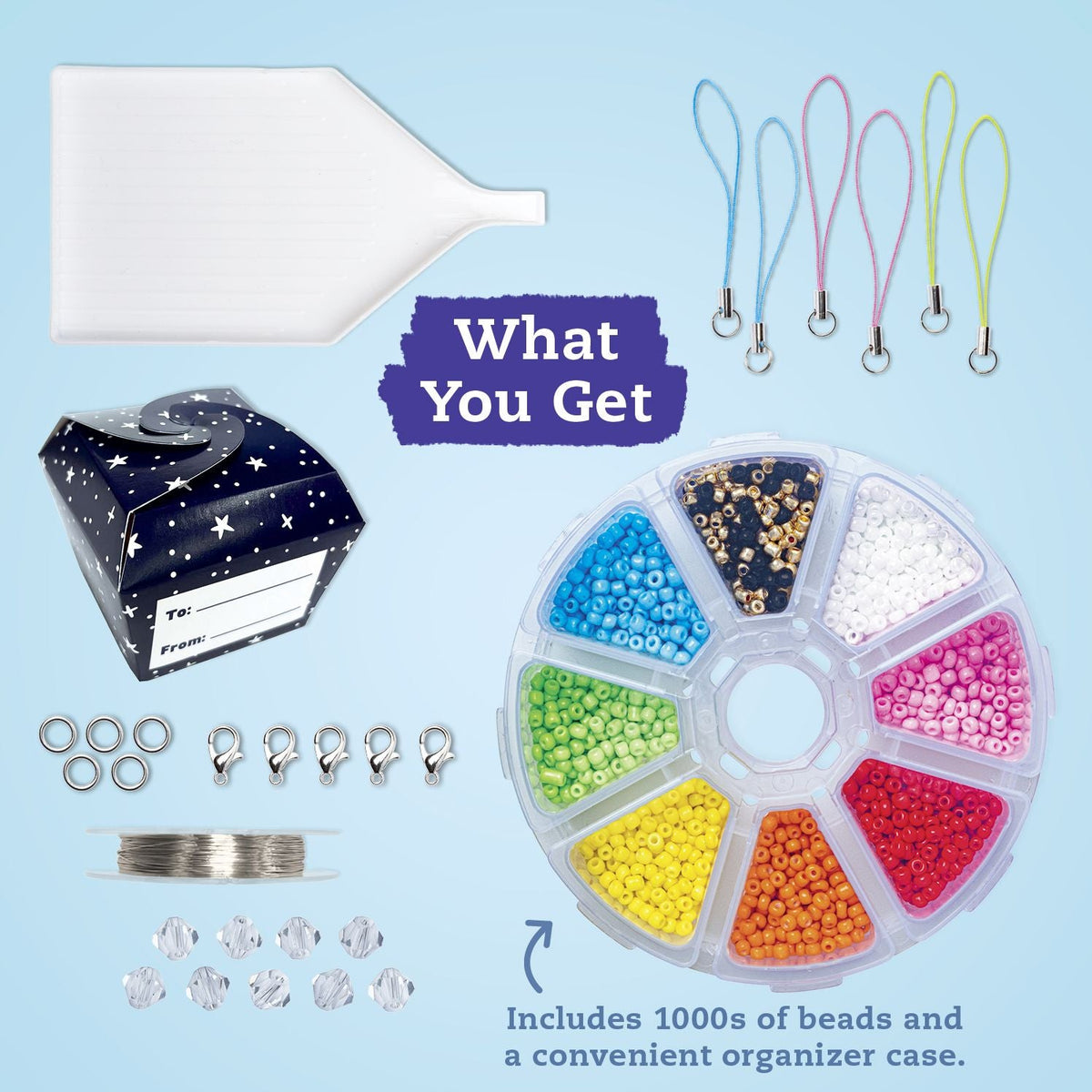 BEADLINGS: MAKE 24 ITTY-BITTY BEADED CHARMS