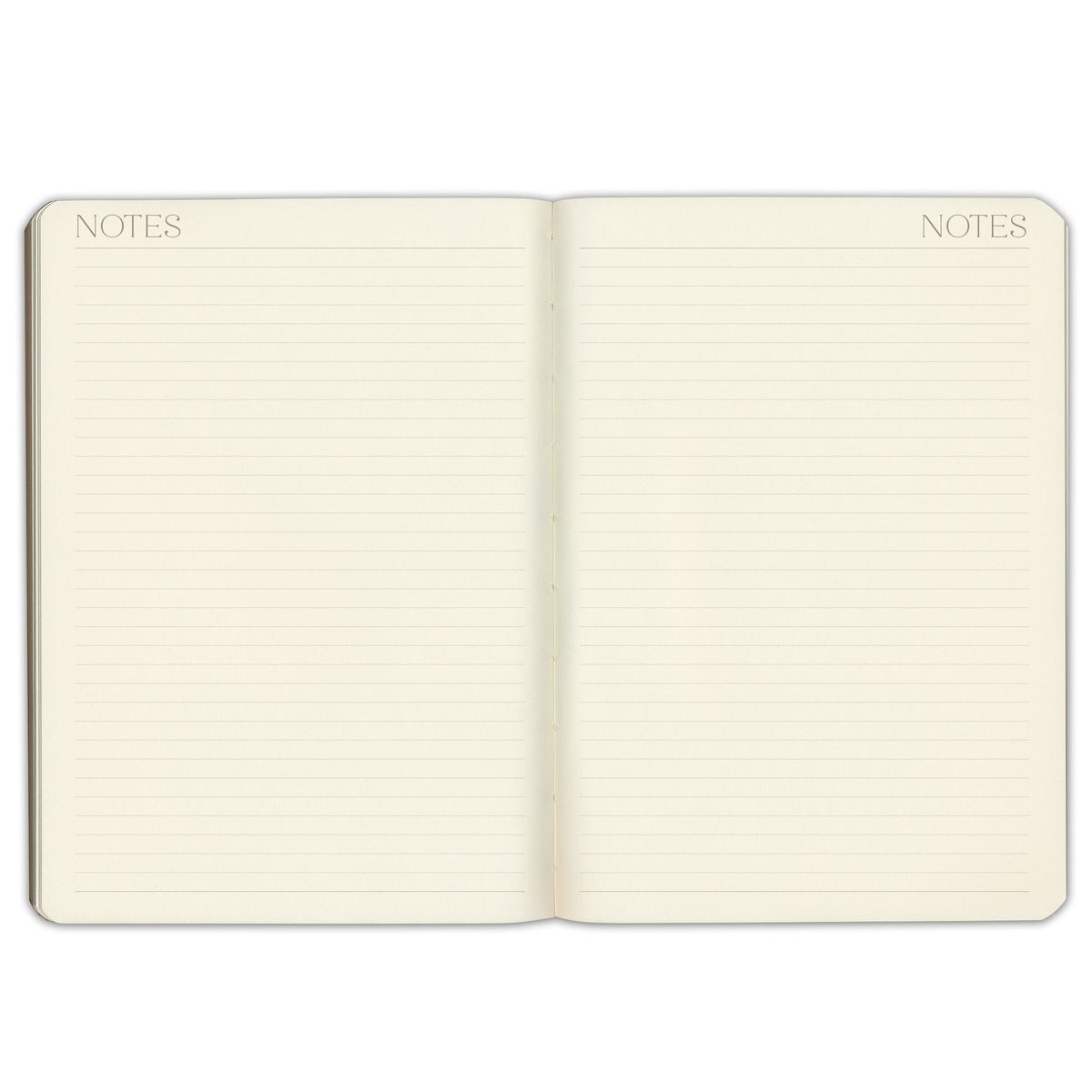 2026-2027 Paper Source Gray Lilac Leather 12-Month Daily Planner