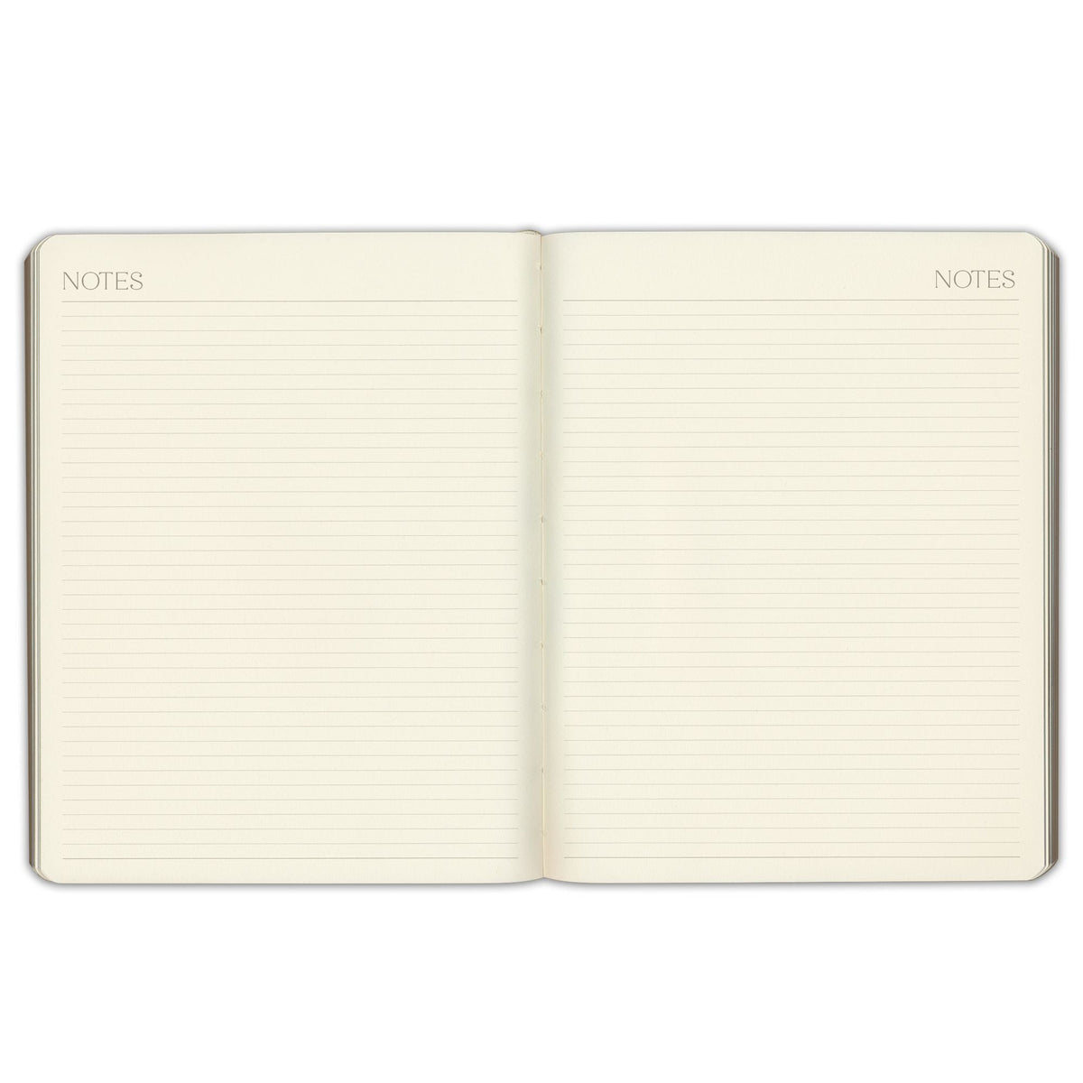 2026-2027 Paper Source Gray Lilac Leather 18-Month Weekly Desk Planner