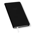 2026-2027 Paper Source Black Leather 18-Month Monthly Pocket Planner