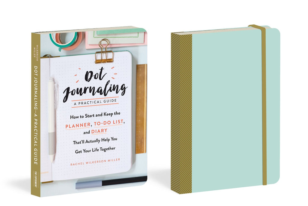 Dot Journaling - The Set: Includes a How-To Guide and a Blank Dot-Grid Journal