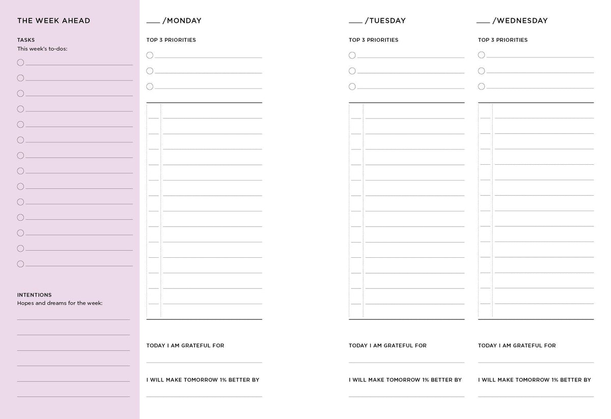 52 Lists Planner