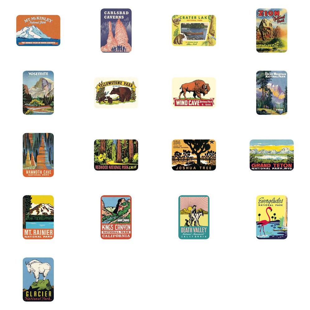 National Parks Magnets